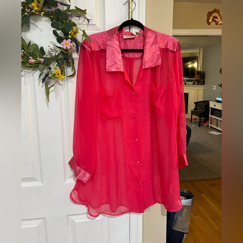 Vintage Victoria’s Secret sheer night shirt